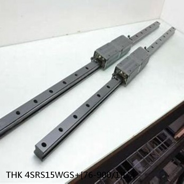 4SRS15WGS+[76-900/1]LM THK Miniature Linear Guide Full Ball SRS-G Accuracy and Preload Selectable #1 image