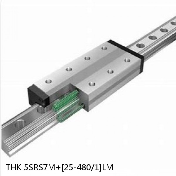 5SRS7M+[25-480/1]LM THK Miniature Linear Guide Caged Ball SRS Series #1 image