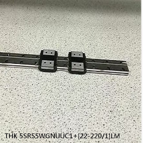 5SRS5WGNUUC1+[22-220/1]LM THK Miniature Linear Guide Full Ball SRS-G Accuracy and Preload Selectable #1 image