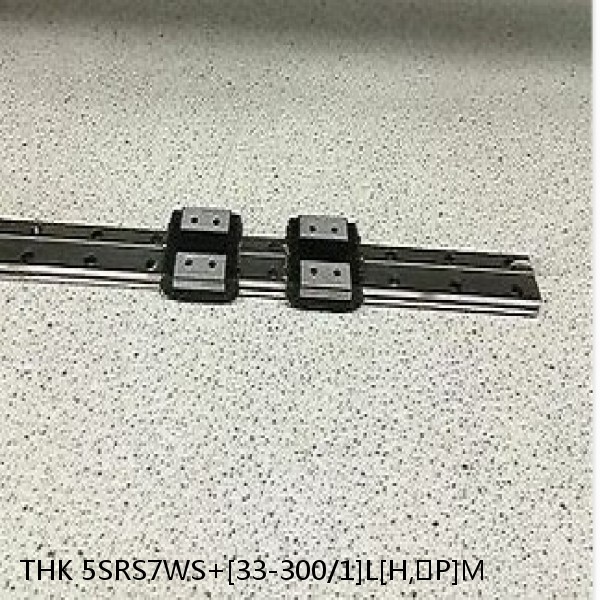 5SRS7WS+[33-300/1]L[H,​P]M THK Miniature Linear Guide Caged Ball SRS Series #1 image