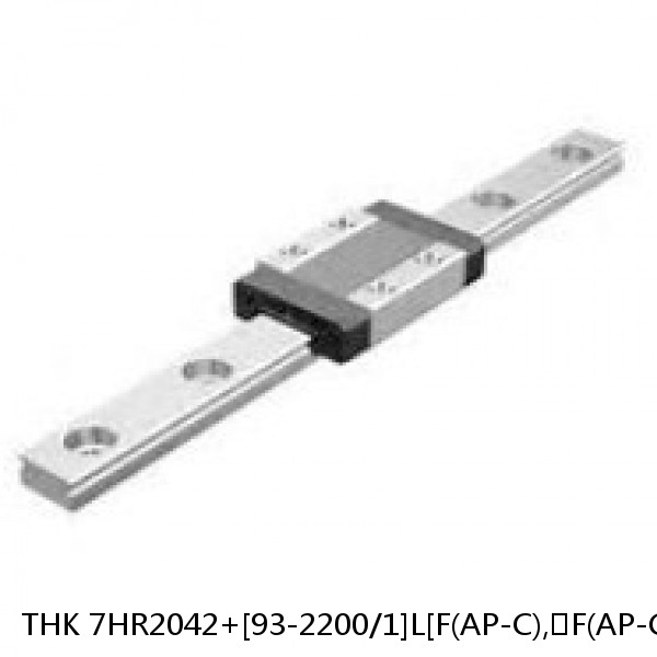 7HR2042+[93-2200/1]L[F(AP-C),​F(AP-CF),​F(AP-HC)] THK Separated Linear Guide Side Rails Set Model HR #1 image