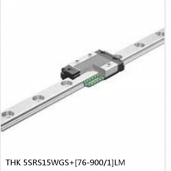 5SRS15WGS+[76-900/1]LM THK Miniature Linear Guide Full Ball SRS-G Accuracy and Preload Selectable #1 image