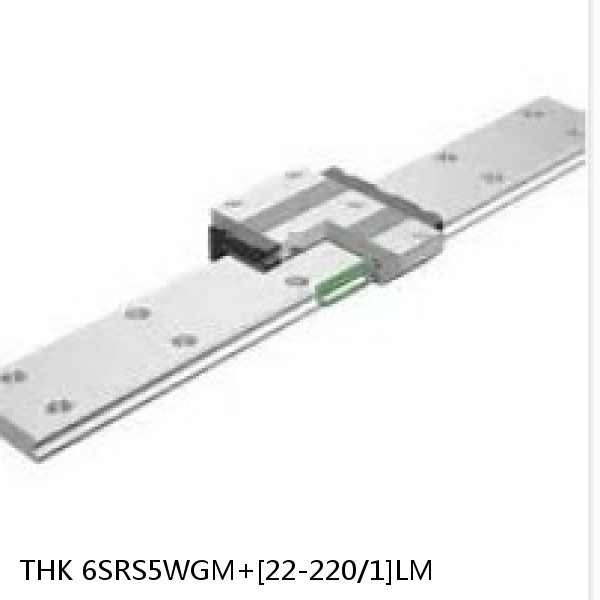 6SRS5WGM+[22-220/1]LM THK Miniature Linear Guide Full Ball SRS-G Accuracy and Preload Selectable #1 image