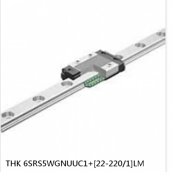 6SRS5WGNUUC1+[22-220/1]LM THK Miniature Linear Guide Full Ball SRS-G Accuracy and Preload Selectable #1 image