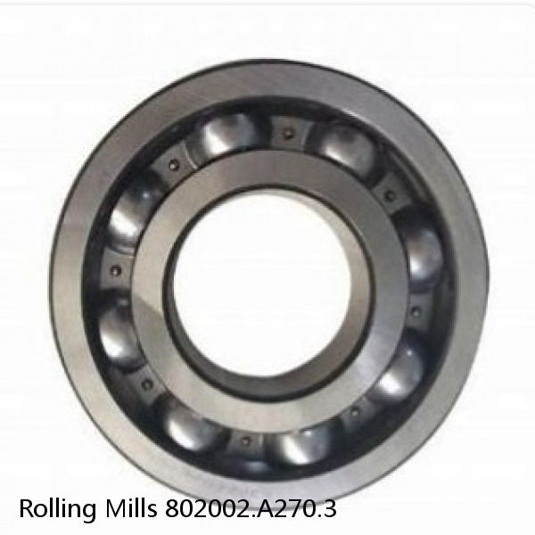 802002.A270.3 Rolling Mills Sealed spherical roller bearings continuous casting plants #1 image