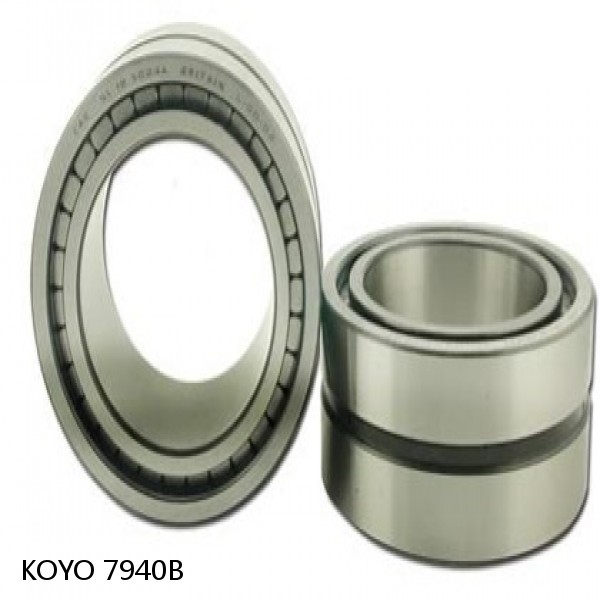 7940B KOYO Single-row, matched pair angular contact ball bearings #1 image